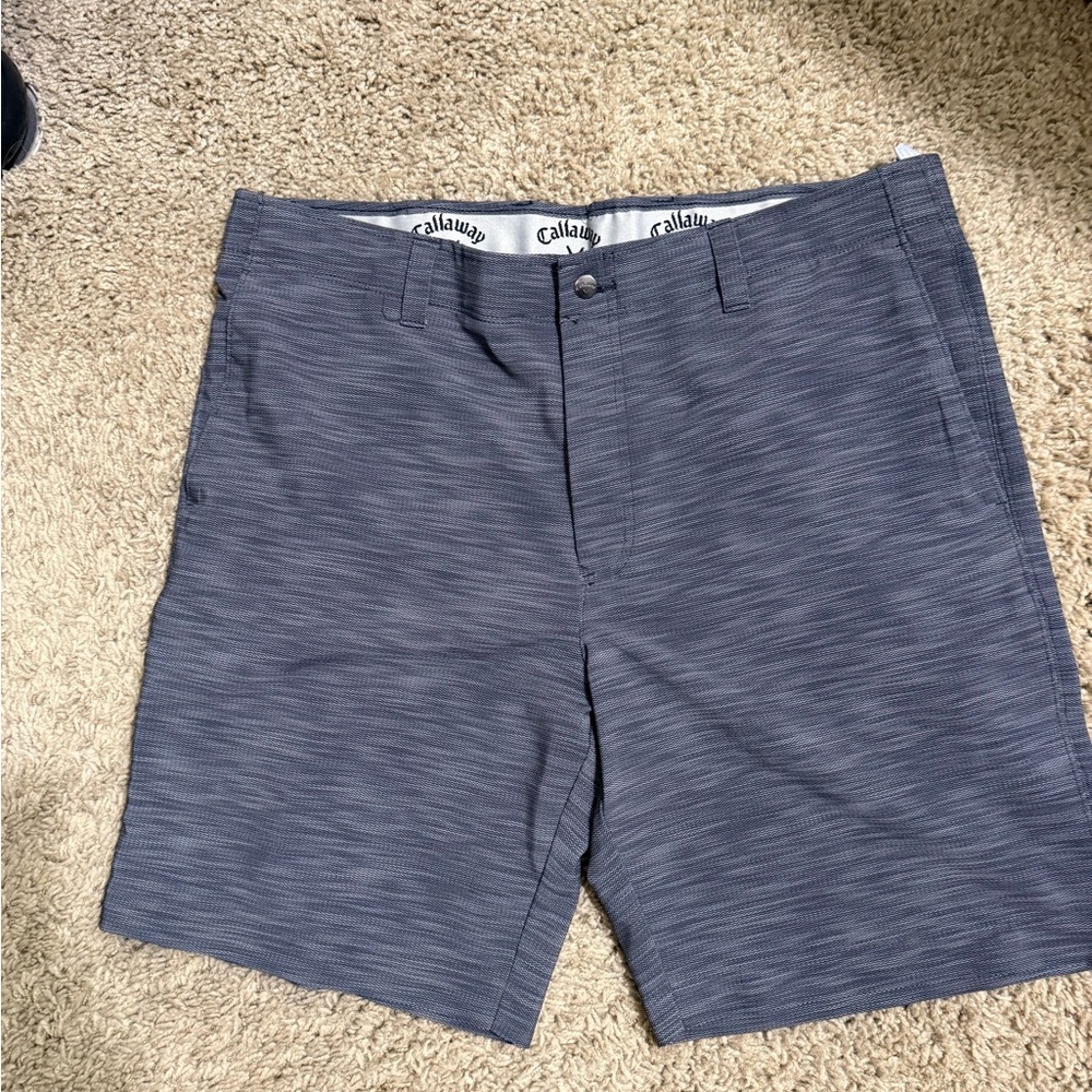 Callaway Men's Gray Patterned Short